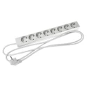 Kopp 2 m 8 Socket Type F German Schuko Extension Socket Lead Kit, 250V ac 9308.0401.3