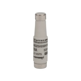 Mersen 16A 500V D1 Diazed Fuse E16 Thread Size Ceramic Body J214575 / NDZGG50V16