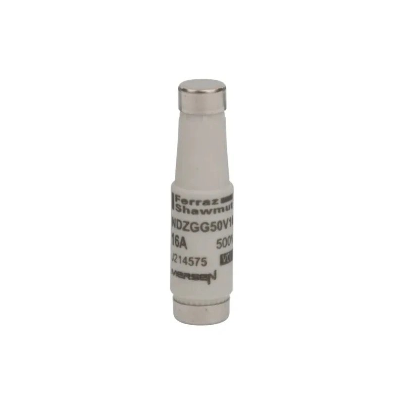Mersen 16A 500V D1 Diazed Fuse E16 Thread Size Ceramic Body J214575 / NDZGG50V16