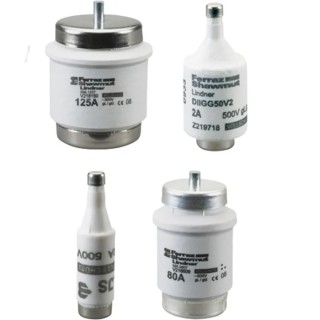 Mersen 20A 500V D1 Diazed Fuse E16 Thread Size Q215087 / NDZGG50V20