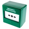 Eaton Green Break Glass Emergency Release Call Point Indoor Resettable Mains-Powered 4930210RSCO-0097