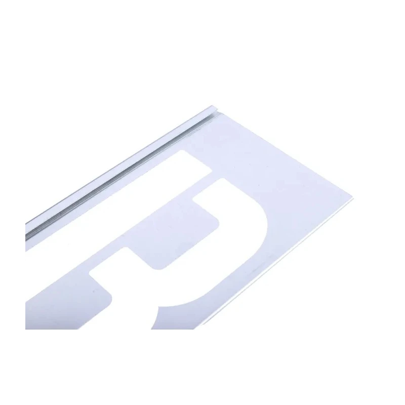 AT Brown Zinc Stencil Letters Only 102 mm Character Height 30 Piece Set 100301