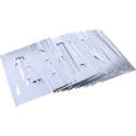 AT Brown Zinc Stencil Letters Only 102 mm Character Height 30 Piece Set 100301
