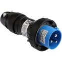 Eaton CROUSE-HINDS Industrial Power Connector Blue Cable Mount 2P+PE 16A 240V IP66 ATEX 