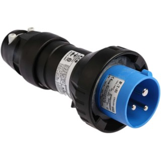 Eaton CROUSE-HINDS Industrial Power Connector Blue Cable Mount 2P+PE 16A 240V IP66 ATEX 