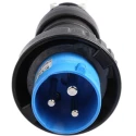 Eaton CROUSE-HINDS Industrial Power Connector Blue Cable Mount 2P+PE 16A 240V IP66 ATEX 