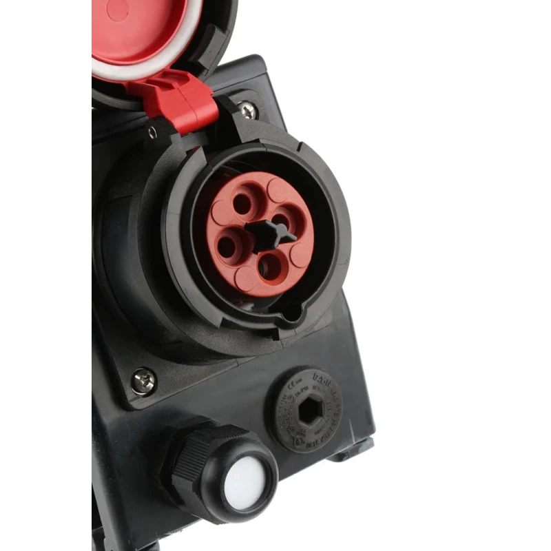 Eaton Industrial Power Connector Socket 16A 415V Fibreglass Reinforced Polyester IP66 Surface Mount Black 