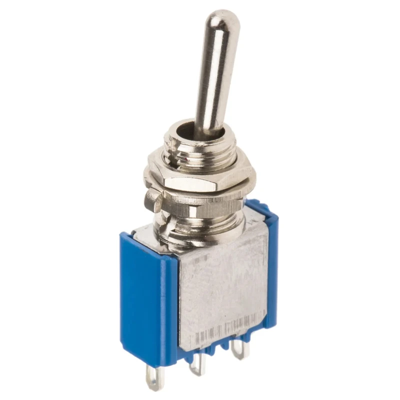 APEM Toggle Switch Panel Mount On-On SPST Solder Terminal 30 V dc 250 V ac 5632A