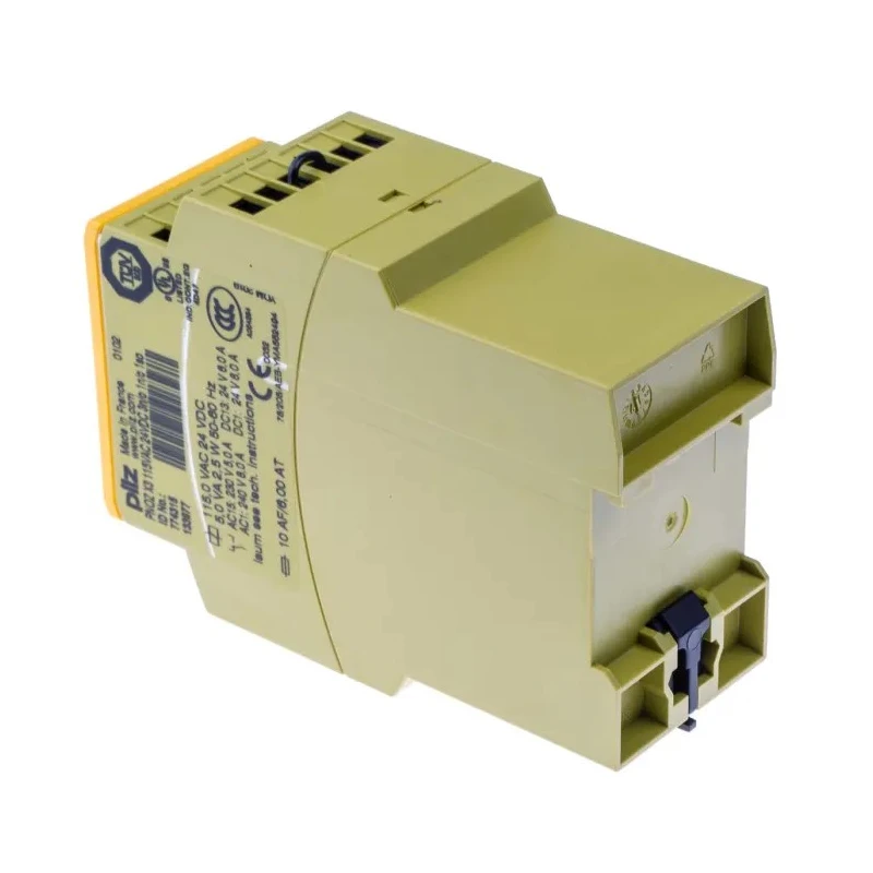 Pilz Safety Relay PNOZ X3, 115V AC/DC, 24V AC/DC Coil Voltage, 3 Safety Contacts, 1 Auxiliary Contact 774315