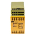 Pilz Safety Relay PNOZ X3, 115V AC/DC, 24V AC/DC Coil Voltage, 3 Safety Contacts, 1 Auxiliary Contact 774315