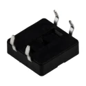 APEM Brown Tactile Switch Button 12 mm SPST Momentary Surface Mount 12 V dc 50 mA DTS21NV