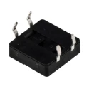 APEM Red Tactile Switch Button SPST 50mA 12V DC Momentary Surface Mount DTS21RV