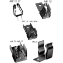Mersen Sliver Plated Copper Bolt Mount Fuse Clip for 10.3 x 58 mm Cartridge Fuse C098994 / MR10RESSORTSP