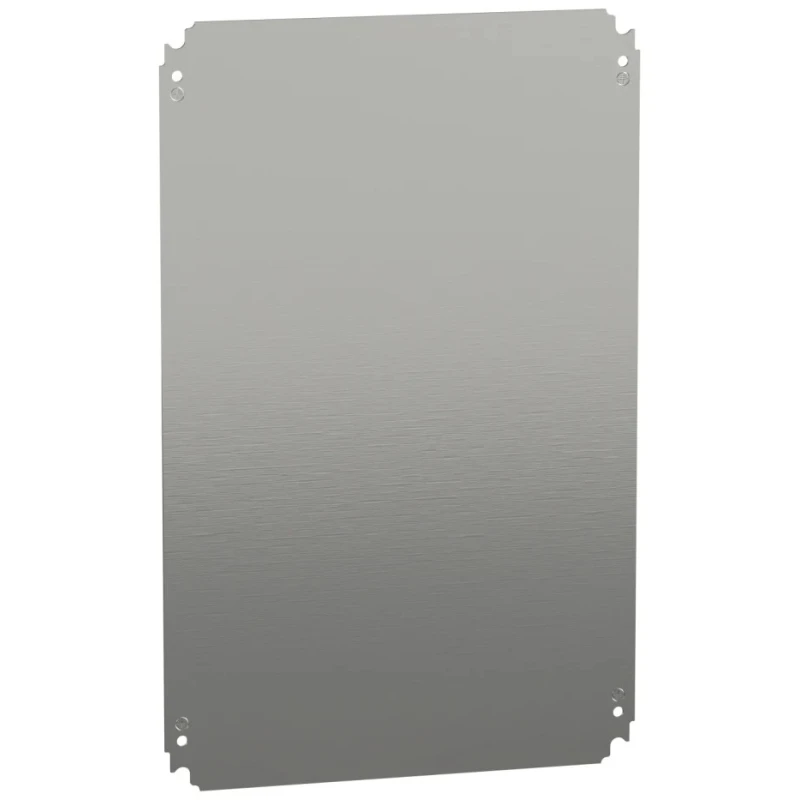 Schneider Electric Metal Mounting Plate 350mm W x 350mm L, 1.8mm Thickness, Plain Type for Spacial CRN Enclosure NSYMM64