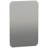 Schneider Electric Metal Mounting Plate 350mm W x 350mm L, 1.8mm Thickness, Plain Type for Spacial CRN Enclosure NSYMM64