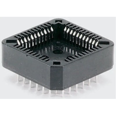 Winslow 1.27 mm Pitch 32 Way Through Hole PLCC IC Socket WPLCC032-1PTRC