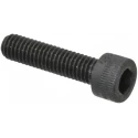Holo-Krome Black Alloy Steel Hex Socket Cap Screw, Hex Drive, M6 x 25 mm HK76176
