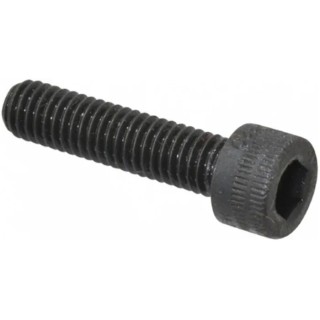 Holo-Krome Black Alloy Steel Hex Socket Cap Screw, Hex Drive, M6 x 25 mm HK76176