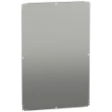 Schneider Electric Metal Mounting Plate 75 mm Width, 750 mm Length for Spacial CRN Enclosure NSYMM128