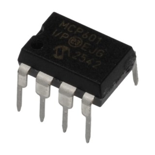 Microchip Operational Amplifier 2.8 MHz 8-Pin PDIP 5V MCP601-I/P