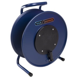 Van Damme Steel Empty Cable Reel 40 mm Height x 120 mm Width x 380 mm Diameter 379-3705