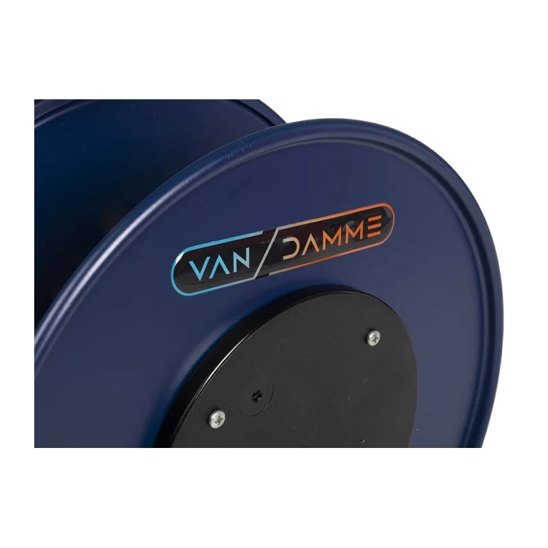 Van Damme Steel Empty Cable Reel 40 mm Height x 120 mm Width x 380 mm Diameter 379-3705