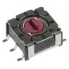 Hartmann Rotary Flush Rotary Coded DIP Switch Surface Mount P36S101