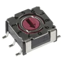 Hartmann Rotary Flush Rotary Coded DIP Switch Surface Mount P36S101