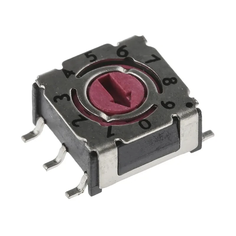 Hartmann Rotary Flush Rotary Coded DIP Switch Surface Mount P36S101