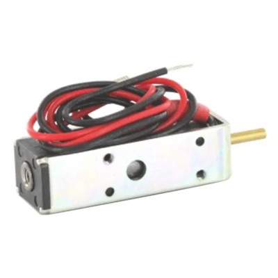 Mecalectro Linear Solenoid, 12V DC, 15W, 36 mm Length, 12.7 mm Width, 10 mm Depth, Model 8 MB0 AA 29 12VCC 15W