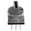 Hartmann Segment Wheel Rotary Coded DIP Switch Through Hole PT65503