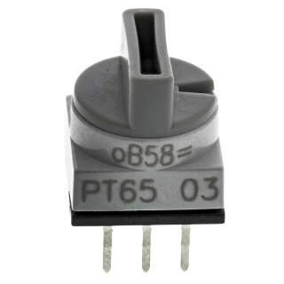 Hartmann Segment Wheel Rotary Coded DIP Switch Through Hole PT65503