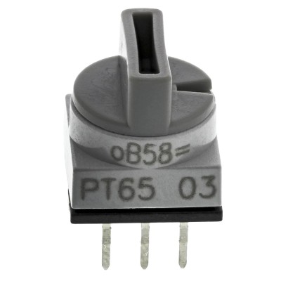 Hartmann Segment Wheel Rotary Coded DIP Switch Through Hole PT65503