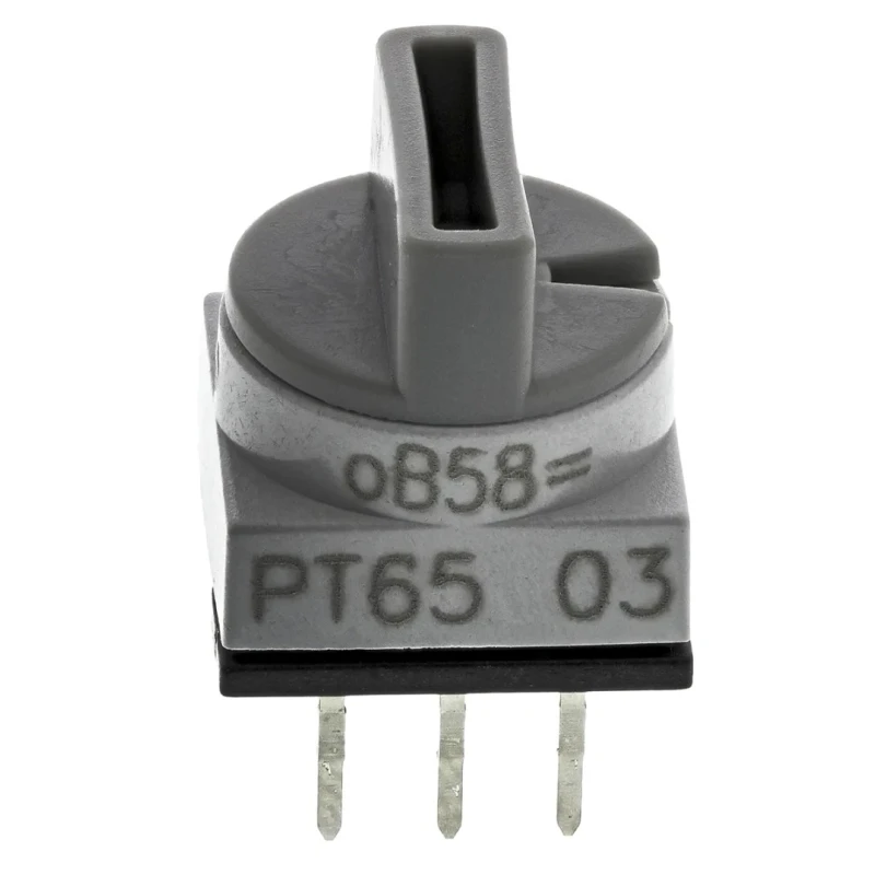 Hartmann Segment Wheel Rotary Coded DIP Switch Through Hole PT65503