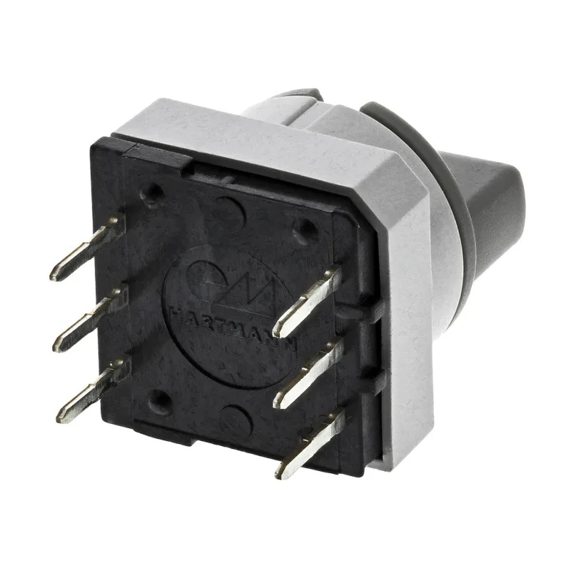 Hartmann Segment Wheel Rotary Coded DIP Switch Through Hole PT65503