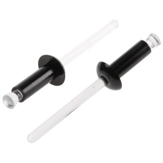 Essentra Nylon Clinch Rivet Rivet Diameter 4.8 mm Length 14.4 mm Fixing Hole Diameter 4.9 mm Model 379-9696