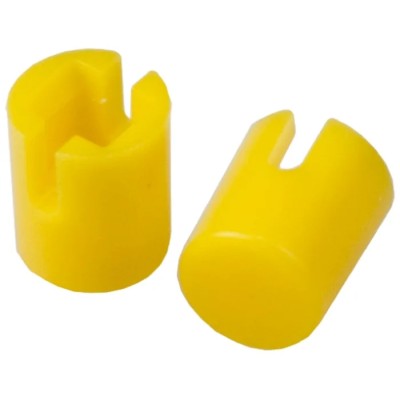 APEM Tactile Switch Cap Yellow Round for Keyboard Switch KTSC62Y