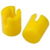 APEM Tactile Switch Cap Yellow Round for Keyboard Switch KTSC62Y