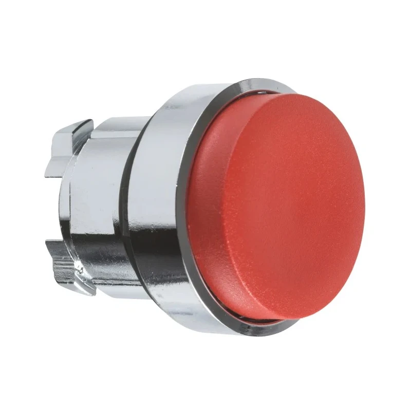 Schneider Electric Harmony XB4 Series Red Latching Push Button Head, 22 mm Cutout, Metal, IP67 IP69K IP66 ZB4BH4