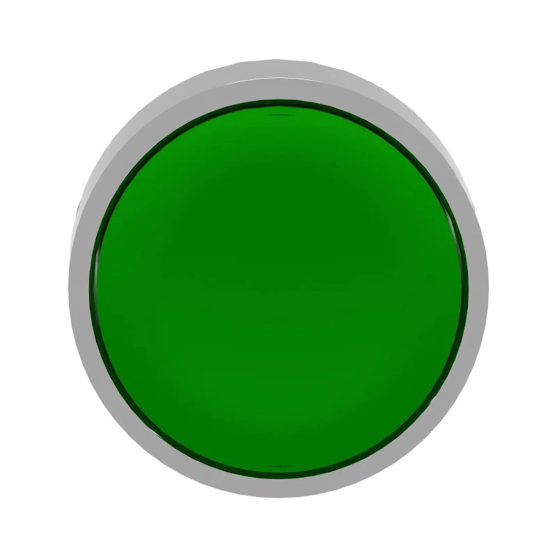 Schneider Electric Harmony XB4 Series Green Latching Push Button Head 22 mm Cutout IP67 IP69K ZB4BH03