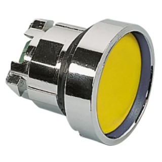 Schneider Electric Pilot Light Head 22 mm Cutout Chrome Plated Metal Bezel Harmony Series ZB4BH05