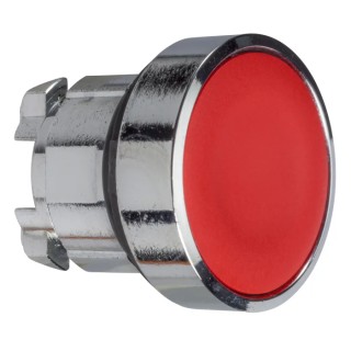 Schneider Electric Harmony XB4 Series Red Latching Push Button Head, 22 mm Cutout, IP69K, IP67, IP66 ZB4BH04