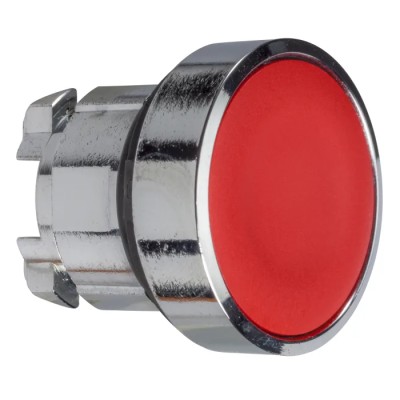 Schneider Electric Harmony XB4 Series Red Latching Push Button Head, 22 mm Cutout, IP69K, IP67, IP66 ZB4BH04