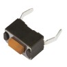 APEM Pink Tactile Switch SPST 50mA 12 V DC PCB Mount Momentary Actuator DTS32SV