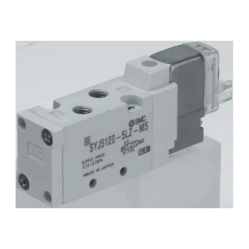 SMC Pneumatic Solenoid Valve Pilot Metric 115V AC Die Cast Aluminium Body SYJ5000