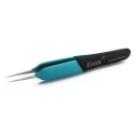 Weller Erem 4.7in Stainless Steel Pointed ESD Safe Tweezer E5SA