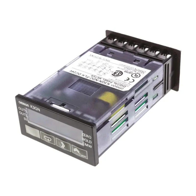 Omron LCD Digital Panel Multifunction Meter for Voltage, Current, 22 mm x 44.8 mm K3GN
