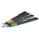Noga EO Series Deburring Tool Kit, High Speed Steel Blade, Minimum Cutting Capacity 1.5mm, Overall Length 225mm EO 2101
