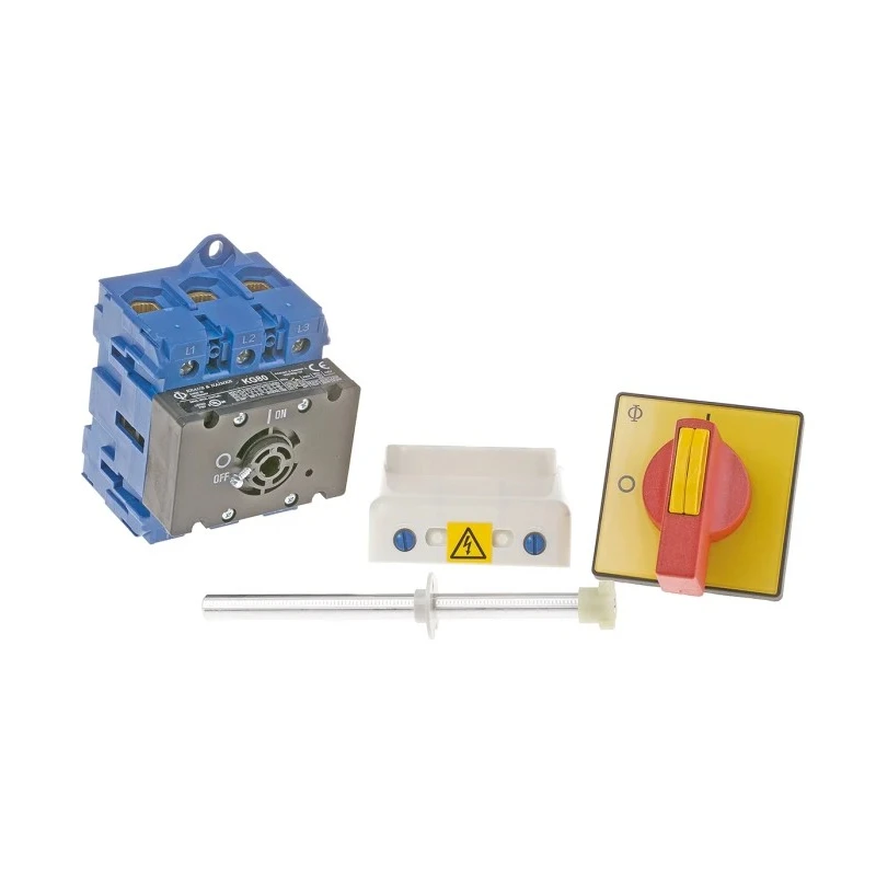 Kraus & Naimer 3-Pole Surface Isolator Switch IP65, 80A, 30 kW 