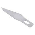RS PRO Steel Fine Point Diagonal Scalpel Blade 37 mm x 8.5 mm, 100 Pieces 382-0138